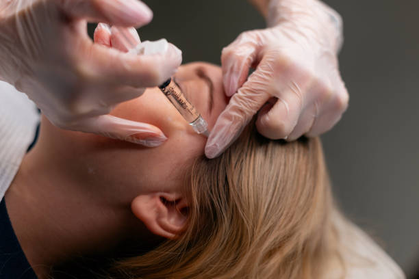 botox neuromodulator injection for crows feet